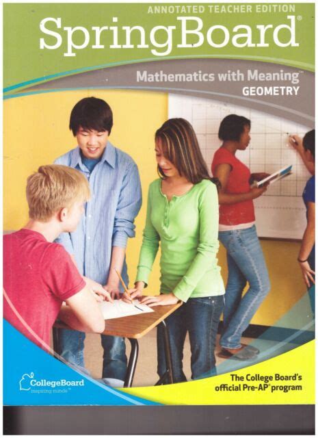 Read Online Springboard Mathematics With Meaning Geometry Teacher Edition 