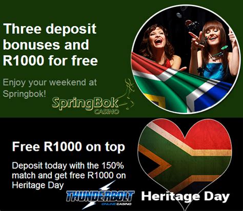 springbok casino heritage day 2022