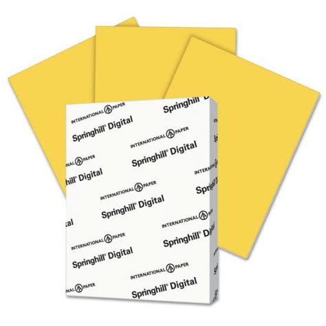 Springhill Digital Vellum Bristol Color Cover 110 Lb Number Tracing Sheet 110 - Number Tracing Sheet 110