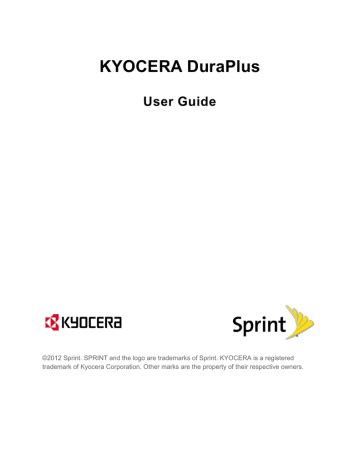 Full Download Sprint Duraplus User Guide 