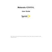 Full Download Sprint Motorola Admiral User Guide 