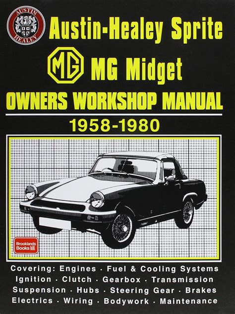 Read Sprite Midget 1958 1980 Owners Workshop Manual 