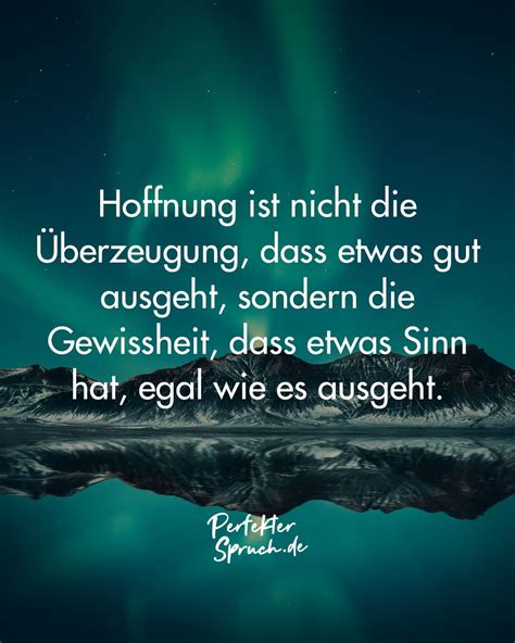 Spruch über Hoffnung