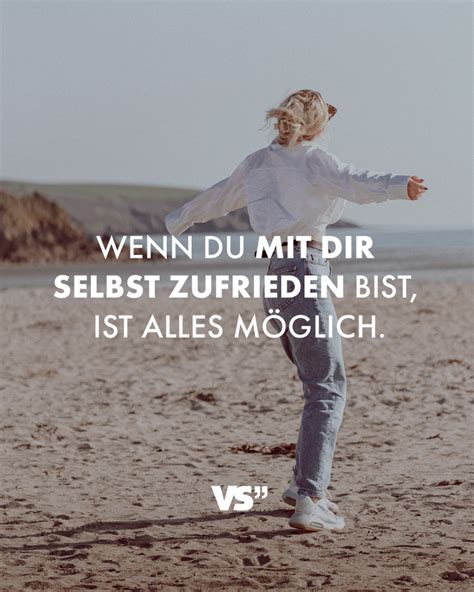 spruch zufrieden