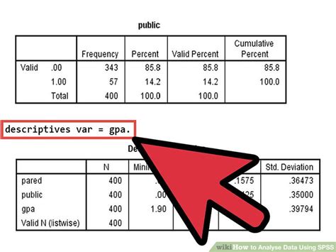 spss data analyse