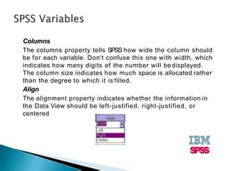 Spss Syntac Columns Width