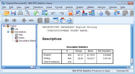 Spss Syntax To Command