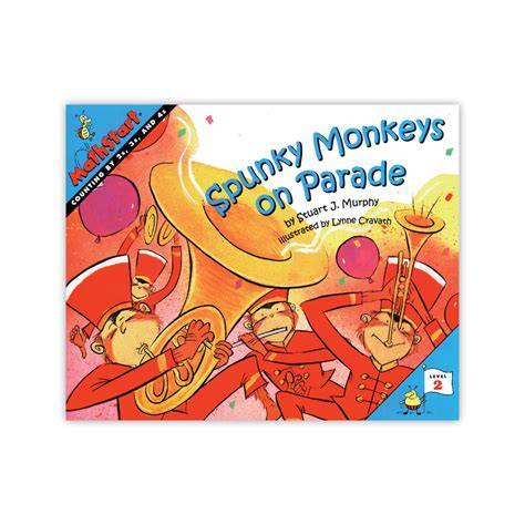 spunky monkeys on parade counting by 2 s 3 s and 4