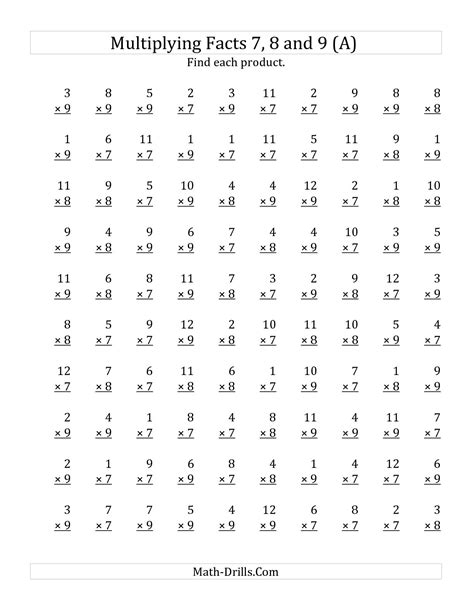 Spy Software Multiplication Worksheet For 9s Best Spy 9s Multiplication Worksheet - 9s Multiplication Worksheet