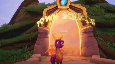 Spyro Ps4 Town Square Walkthrough