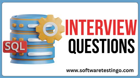 Sql Database Testing Interview Questions And Answers