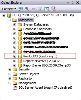 sql server - SQL Database in restoring mode - Stack …