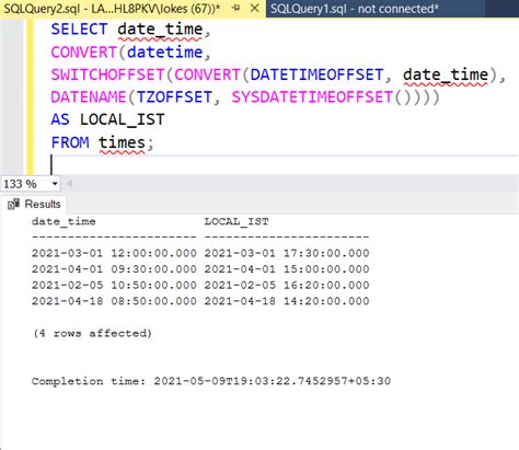 sql server utc date to local