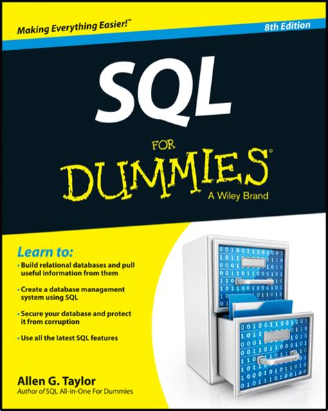 Read Online Sql For Dummies 8Th Edition 