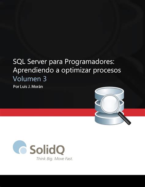 Read Sql Server Para Programadores Aprendiendo A Optimizar Procesos 