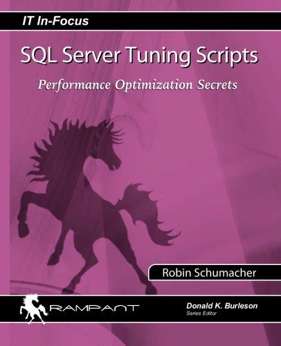 Read Online Sql Server Tuning Scripts Performance Optimization Secrets It In Focus 