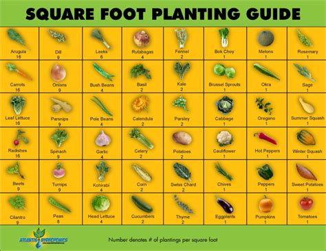Square Foot Gardening Planner Free