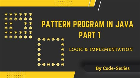 square pattern program in java YouTube