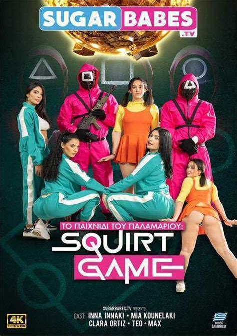Squirt game porn parody
