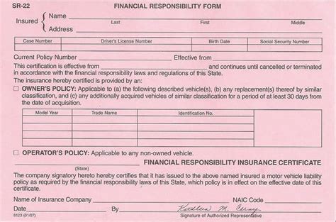 sr22 ohio