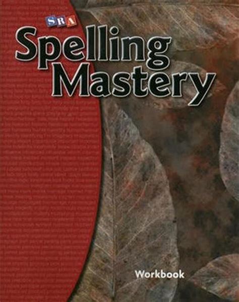 Read Online Sra Spelling Mastery Level F 