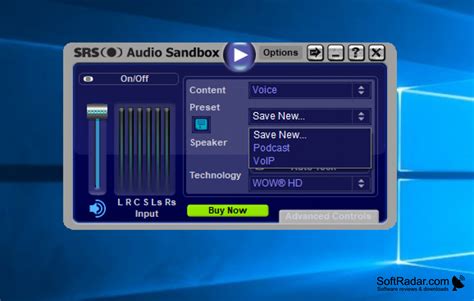 srs audio sandbox windows 8.1 64 bit