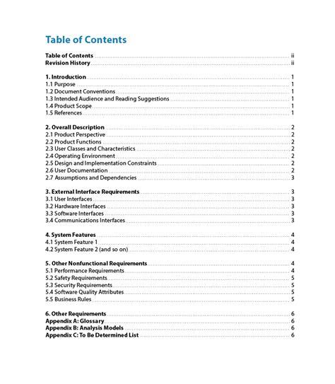 Full Download Srs Document Format 