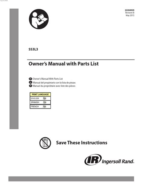 Ss3l3 Owners Manual