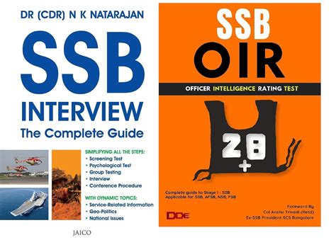 Ssb Interview The Complete Guideby Dr Cdr Natarajan Arihant Publications Download