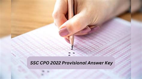 Ssc Cpo 2022 Answer Key Released For Paper Cpo Science Answer Key - Cpo Science Answer Key