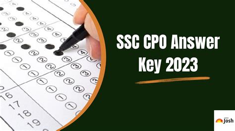 Ssc Cpo Answer Key 2023 Out Paper 1 Cpo Science Answer Keys - Cpo Science Answer Keys