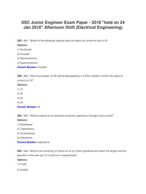 Read Online Ssc Junior Engineer 2013 Question Paper 2012 