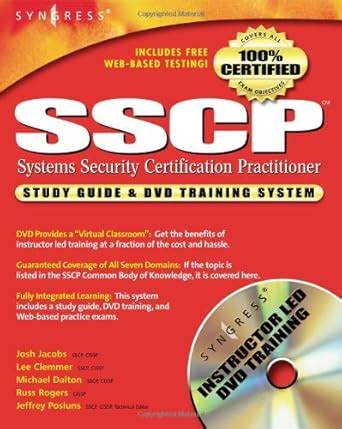 Sscp Study Guide And Dvd Training System
