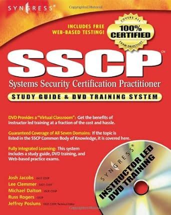 Read Online Sscp Study Guide And Dvd Training System 