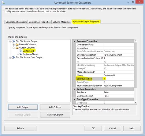 ssis sort key positions assigned incorrectly wearing