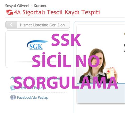 Ssk Sicil No