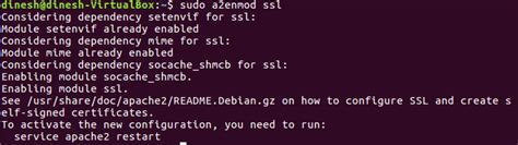 ssl How do I allow HTTPS for Apache on 'localhost  Stack. 