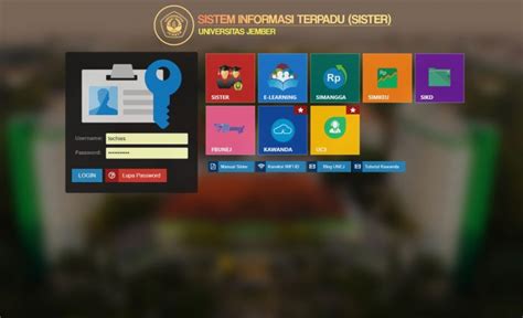 sso unej | SSO Unej Universitas Jember