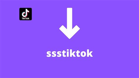 SSSTIKTOK IO - Download video TikTok no Watermark - .Io