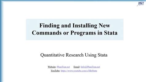 st: New commands -dmout- and -pctrim- - Stata