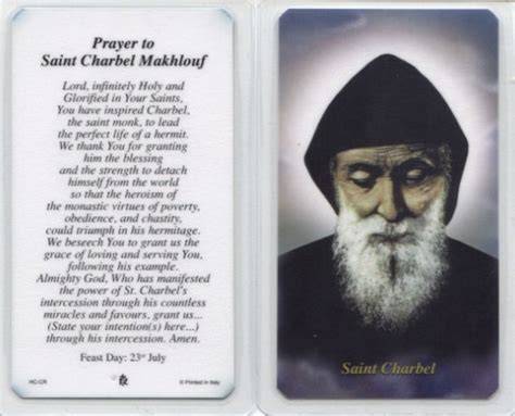 St Charbel Novena