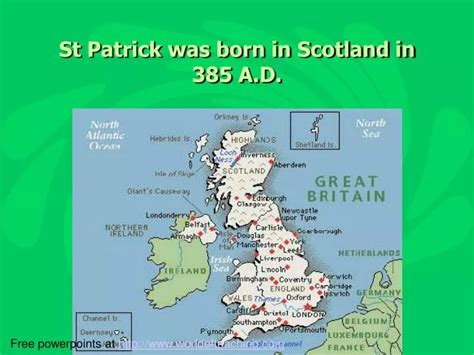 st patrick born in scotland