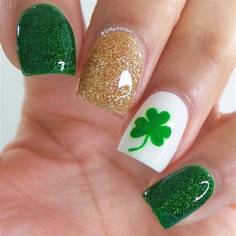 St Patrick Day Nails   45 Trending Saint Patrick X27 S Day Nails - St Patrick Day Nails