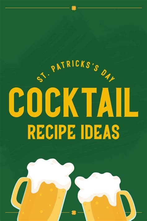 st patricks day happy hour - Pinterest