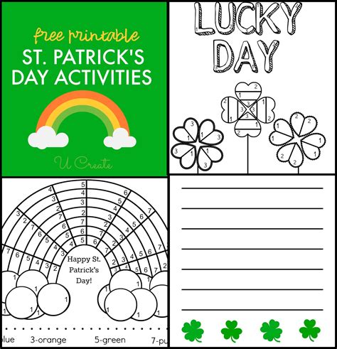 St Patricku0027s Day Activities Worksheets Fun With Mama St  Patrick S Kindergarten Worksheet - St. Patrick's Kindergarten Worksheet