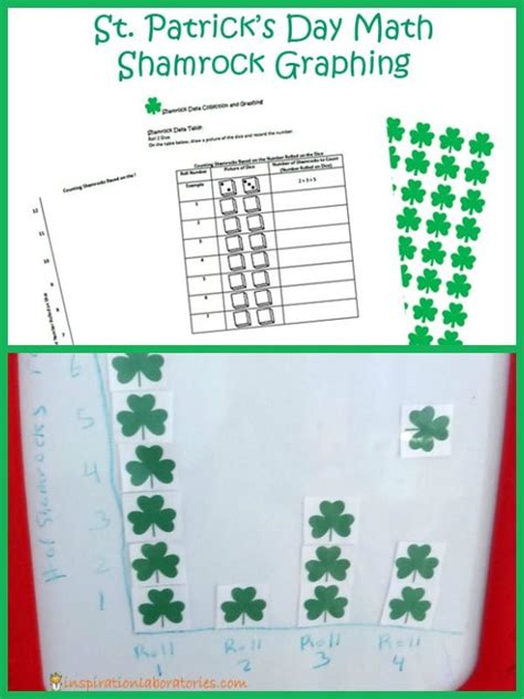 St Patricku0027s Day Graphing Math Printable Activities St Patrick S Day Worksheet Kindergarten - St Patrick's Day Worksheet Kindergarten