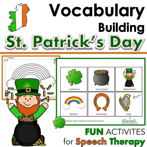 St Patricku0027s Day Speech Therapy Activity For Following St Patricks Day Following Directions Worksheet - St Patricks Day Following Directions Worksheet