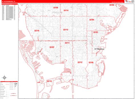 st pete florida zip code