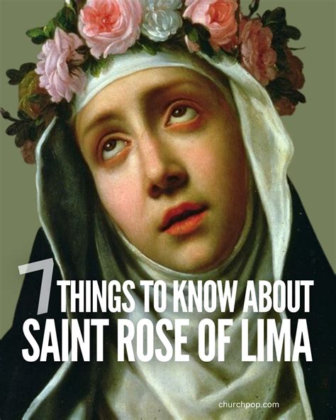 st rose of lima patron saint