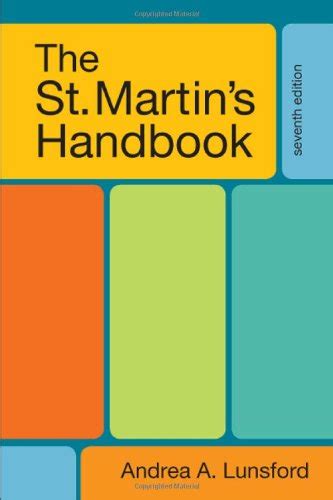 Full Download St Martin Handbook 7Th Edition 